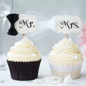 Couple wedding celebration